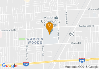 map of Macomb Community College