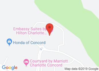 map of Embassy Suites by Hilton Charlotte Concord Golf Resort & Spa