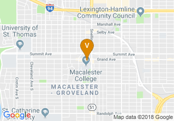 map of Macalester College