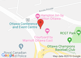map of Ottawa Conference and Event Centre