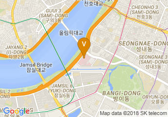 map of Asan Medical Center, Seoul, Korea