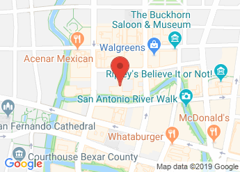 map of Omni La Mansion del Rio
