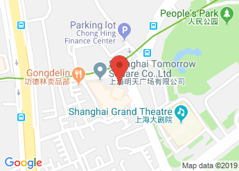 map of JW Marriott Hotel Shanghai at Tomorrow Square