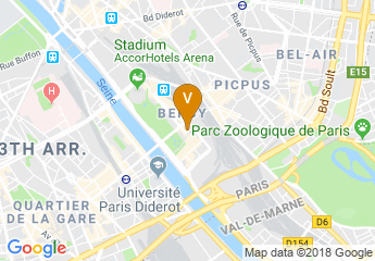 map of Salons de l'Aveyron - Paris Bercy