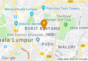 map of Hotel Royal Kuala Lumpur