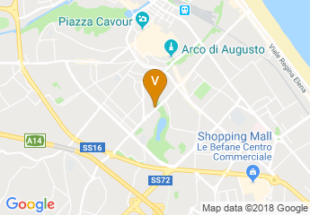 map of Palacongressi di Rimini