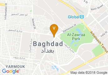 map of Baghdad International Exhibition