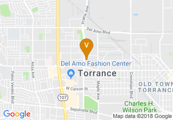 map of Torrance Cultural Arts Center