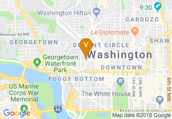 map of Washington Marriott Georgetown