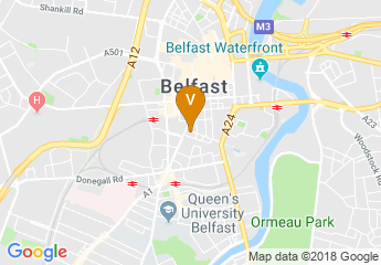 map of Clayton Hotel Belfast
