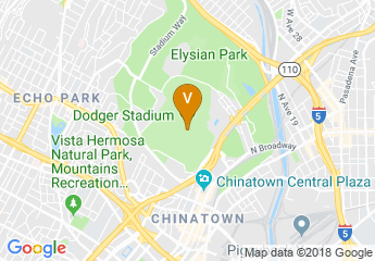 map of Dodger Stadium