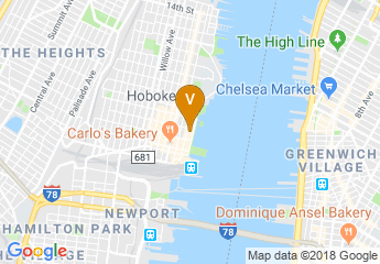 map of W Hoboken