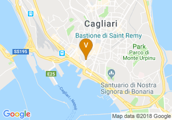 map of Hotel Regina Margherita