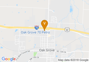 map of Oak Grove 70 Petro