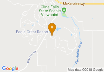 map of Eagle Crest Resort