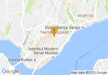 map of Innpera Hotel Istanbul