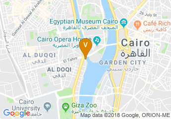 map of Sheraton Cairo Hotel & Casino