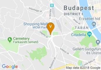map of Novotel Budapest City