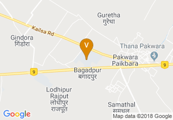 map of Teerthanker Mahaveer University