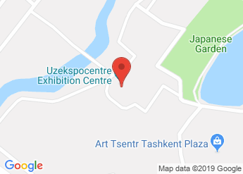 map of Uzekspocentre Exhibition Centre