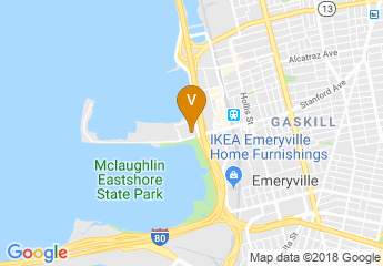 map of Hilton Garden Inn San Francisco/Oakland Bay Bridge
