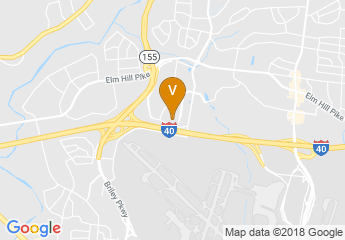 map of Embassy Suites by Hilton Nashville Airport