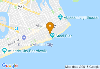 map of Trump Taj Mahal