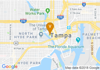 map of Curtis Hixon Waterfront Park