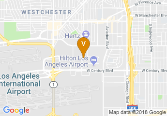 map of Renaissance Los Angeles Airport Hotel