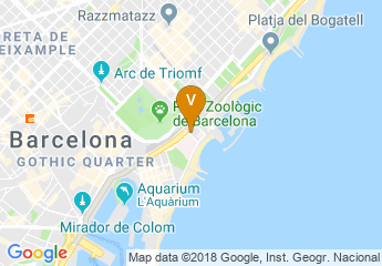 map of Pullman Barcelona Skipper