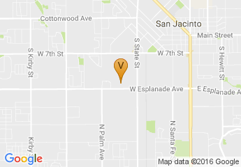 map of Valley Wide Recreation Center