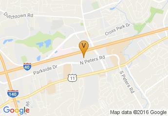 map of Hilton Garden Inn