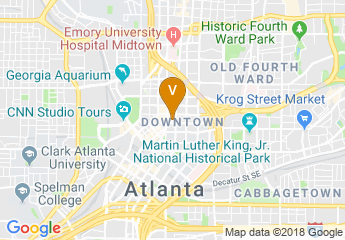map of The Commerce Club - Atlanta