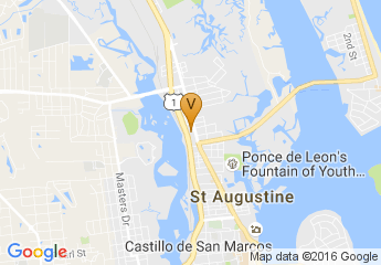 map of St Augustine National Guard Armory