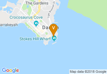 map of Darwin Convention Centre