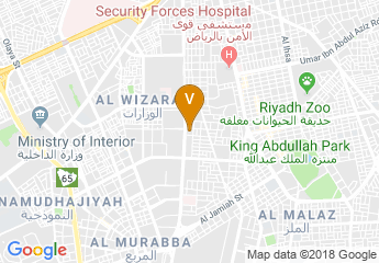 map of Radisson Blu Riyadh