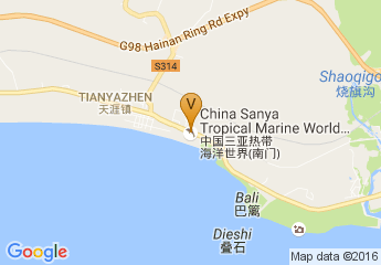 map of Sanya International Mathematics Forum