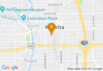 map of INTRUST Bank Arena