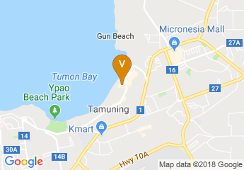 map of Hyatt Regency Guam