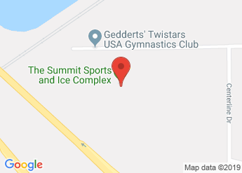 map of The Summit Sports and Ice Complex