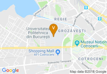 map of University Politehnica of Bucharest