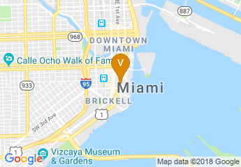 map of JW Marriott Miami