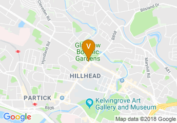 map of Hilton Glasgow Grosvenor