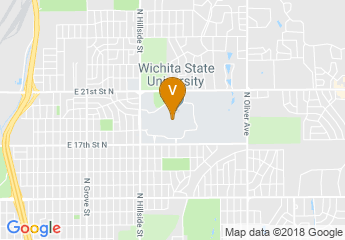 map of Wichita State University