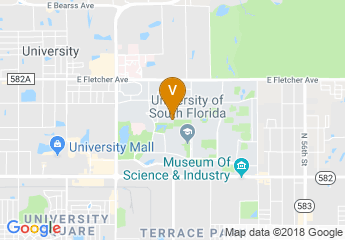 map of USF School of Art and Art History