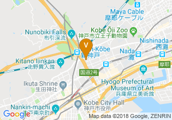 map of Kobe Art Centre
