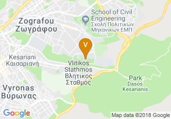 map of National and Kapodistrian University of Athens