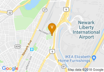 map of Hilton Newark Airport