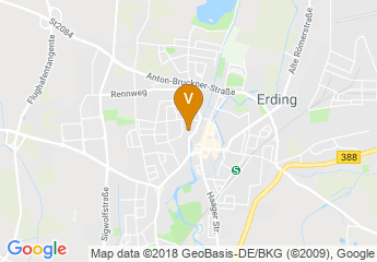map of Stadthalle Erding