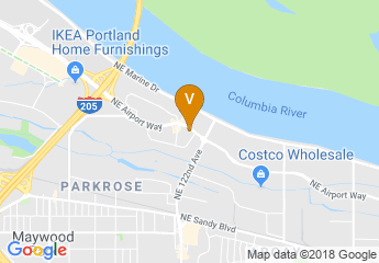 map of Hilton Garden Inn Portland Airport